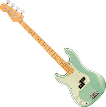 Basse électrique Fender American Professional II Precision Bass MN LH Mystic Surf Green Basse électrique - 1