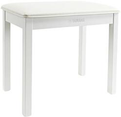 Banqueta de piano em madeira Yamaha B1 Banqueta de piano em madeira White