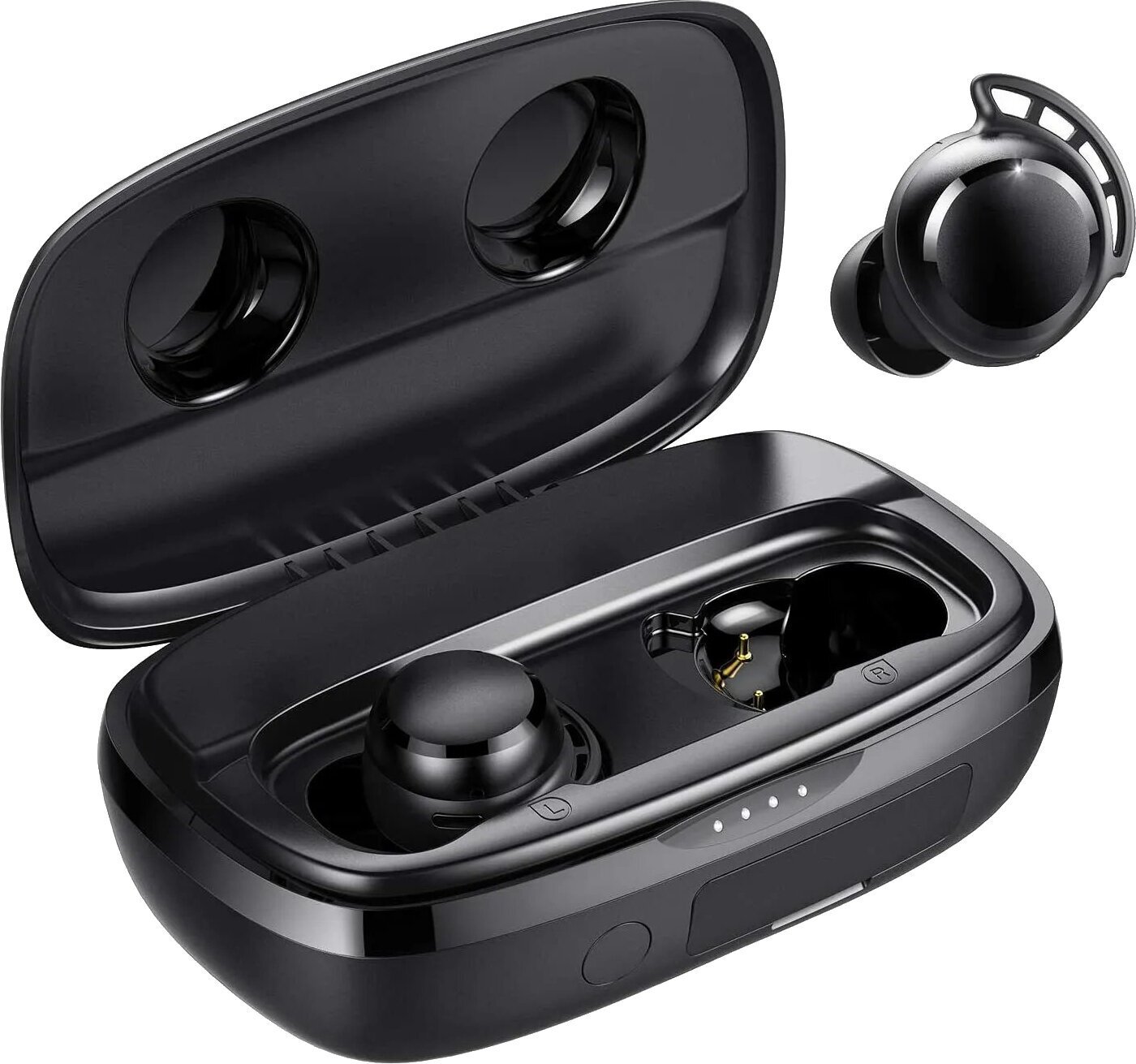 Drahtlose In-Ear-Kopfhörer Tribit FlyBuds 3 BTH92SC Black Drahtlose In-Ear-Kopfhörer