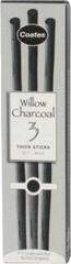 Holzkohl Coates Willow Naturkohle-Set 7 - 9 mm 3 Stck