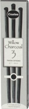 дървени въглища
 Coates Willow Комплект естествени въглени 7 - 9 mm 3 бр. - 1