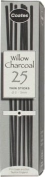 Anglis Coates Willow Charcoal 25 pcs Thin - 1
