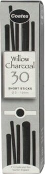 Carvão vegetal Coates Willow Conjunto de carvões naturais 3 - 12 mm 30 pcs - 1