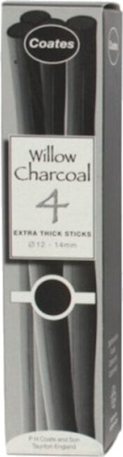 дървени въглища
 Coates Willow Комплект естествени въглени 12 - 14 mm 4 бр.
