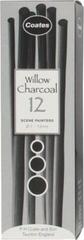 Holzkohl Coates Willow Scene Painters Naturkohle-Set 7 - 12 mm 12 Stck