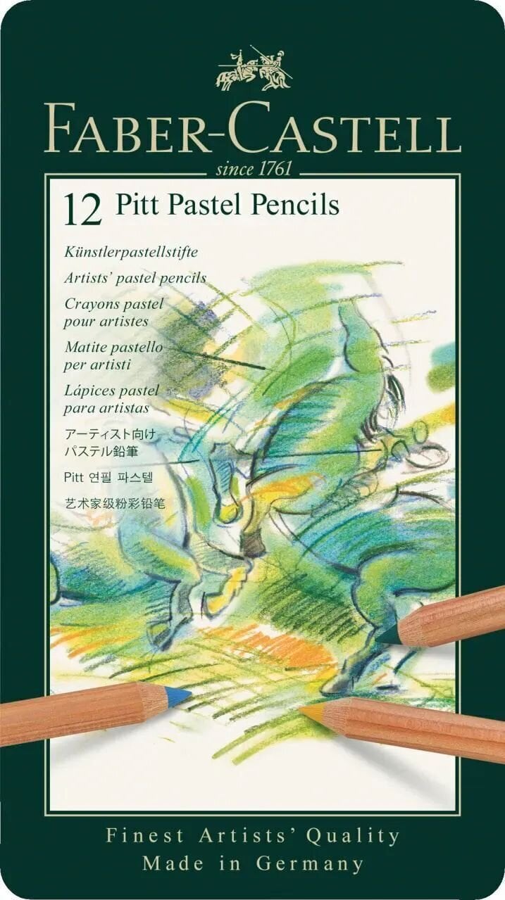 Faber Castell 82.3111 Sada pastelových tužek 12 ks