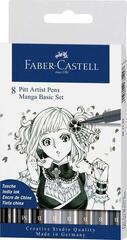 Huopakynä Faber Castell 82.2942 Tussisetti Manga Basics 8 kpl