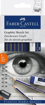 Matita di grafite Faber Castell 82.1921 Set di matite per artisti 8 pezzi - 1