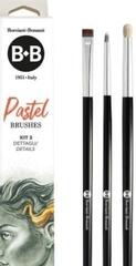 Pennello Borciani & Bonazzi Pastel Details Set di pennelli 3 pz