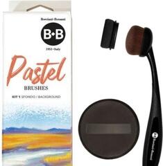 Pennello Borciani & Bonazzi Pastel Background Set di pennelli 3 pz