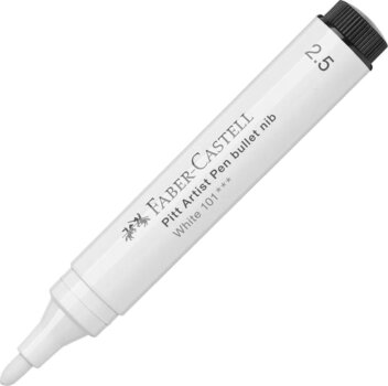 Pixur cu pâslă Faber Castell 82.2097 Marcator White 2,5 mm - 1