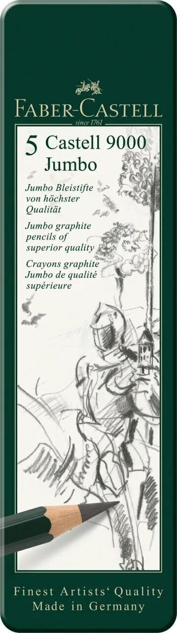Faber Castell Jumbo Sada uměleckých tužek 5 ks