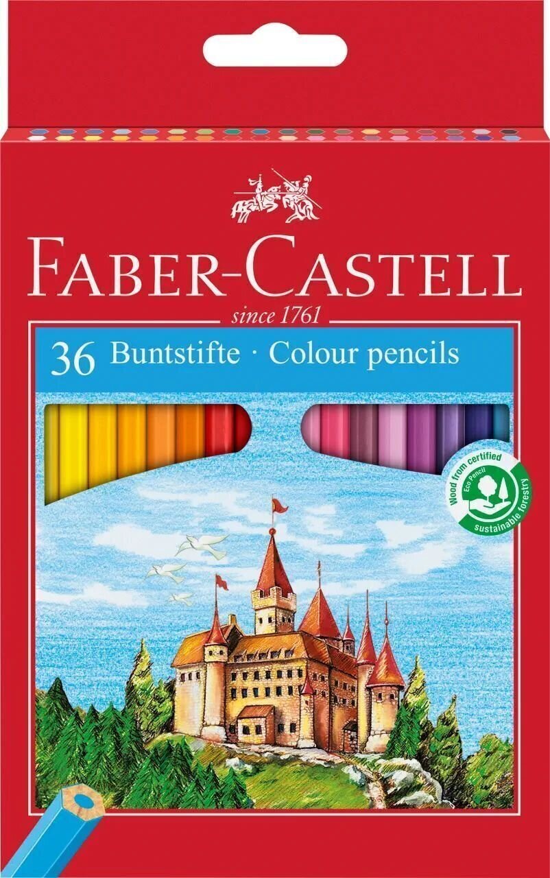 Faber Castell 82.1236 Sada barevných tužek 36 ks