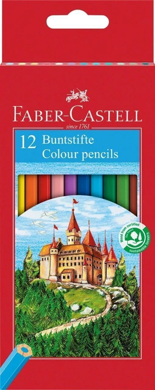 Faber Castell 82.1212 Sada barevných tužek 12 ks