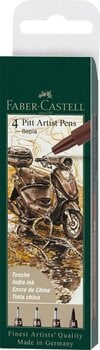 Felt-Tip Pen Faber Castell 82.2903 Set of markers Sepia 4 pcs - 1