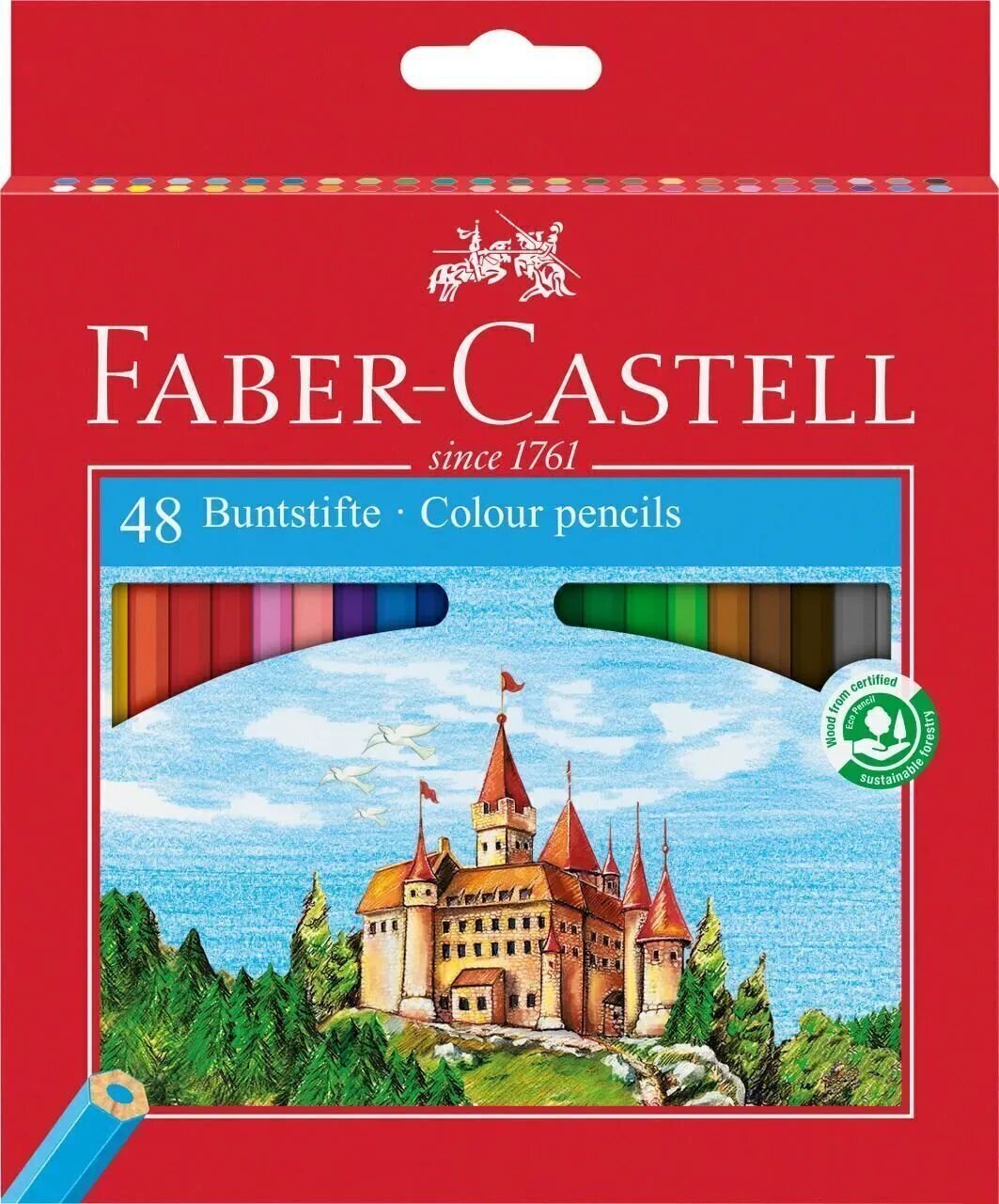 Faber Castell 82.1248 Sada barevných tužek 48 ks