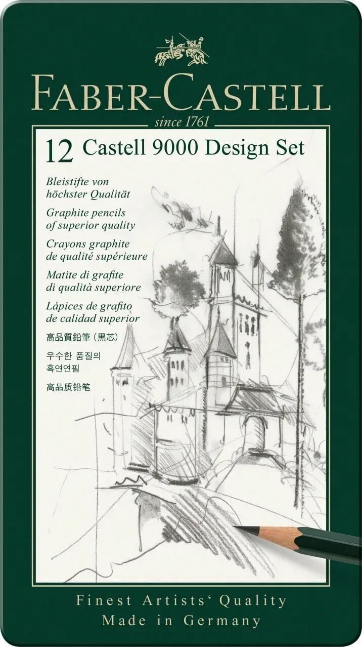 Faber Castell 82.1902 Sada uměleckých tužek 12 ks