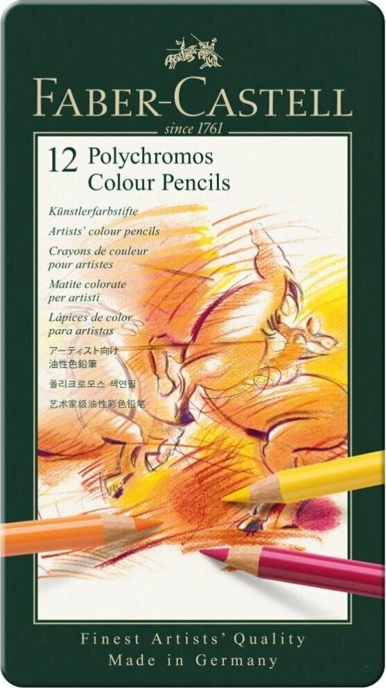 Faber Castell Polychromos Barevná tužka 12 ks