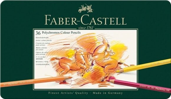 Pastellpliiats Faber Castell Polychromos Värvipliiats 36 tk - 1