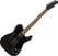 Guitare électrique Fender Squier FSR Affinity Series Telecaster Deluxe LRL Metallic Black Guitare électrique