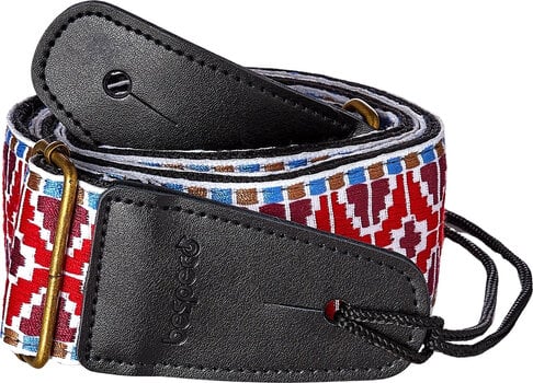 Tekstilni kaiš za gitaru Bespeco TCJRD Red Tekstilni kaiš za gitaru - 1