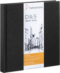 Sketchbook Hahnemühle D&S Draw & Sketch Sketchbook 25 x 25 cm 140 g Black