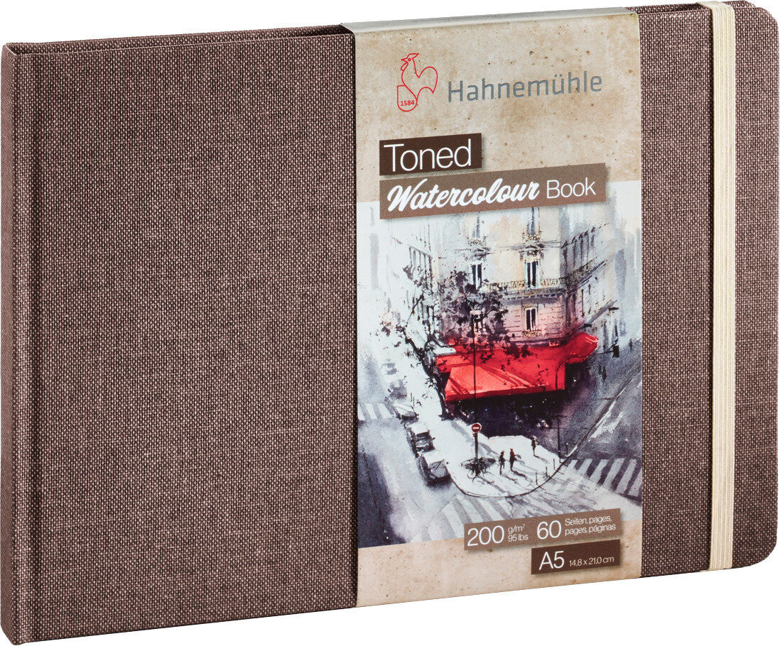 Hahnemühle Toned Watercolor Skicář A5 200 g Beige