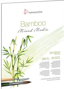 Skissbok Hahnemühle Bamboo Mixed Media Skissbok 25 14 x 14 cm 265 g - 1