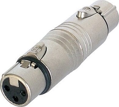 XLR-XLR-adapter Neutrik NA3FF XLR-XLR-adapter - 1