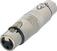 XLR-XLR-adapter Neutrik NA3FF XLR-XLR-adapter