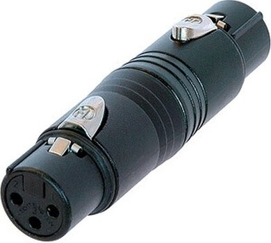 XLR-XLR Adapter Neutrik NA3FF-B XLR-XLR Adapter - 1