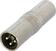 XLR-XLR Adapters: Neutrik NA3M5M Προσαρμογέας XLR-XLR Προσαρμογέας XLR-XLR Neutrik NA3M5M Προσαρμογέας XLR-XLR