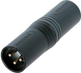 XLR-XLR adapter Neutrik NA3MM-B XLR-XLR adapter