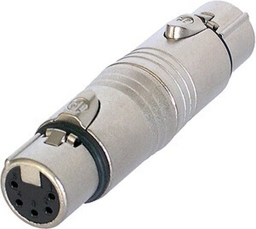 XLR-XLR Adapter Neutrik NA5FF XLR-XLR Adapter