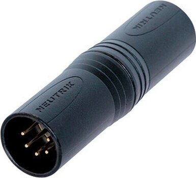XLR-XLR Adapter Neutrik NA5MM-B XLR-XLR Adapter - 1