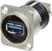 Hi-Fi stekker / adapter Neutrik NAUSB3 Hi-Fi stekker / adapter