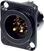 Υποδοχή XLR Neutrik NC10MD-LX-B Υποδοχή XLR