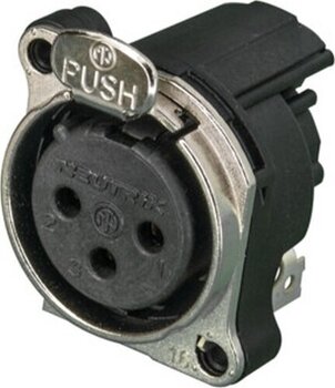 XLR-connector Neutrik NC3FBH1 XLR-connector - 1