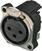 Connettori XLR: Neutrik NC3FBH2 Connettore XLR Connettore XLR Neutrik NC3FBH2 Connettore XLR