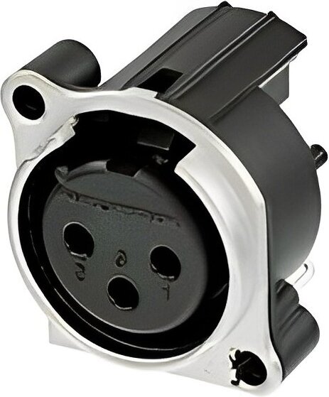 Connettore XLR Neutrik NC3FBH2-0 Connettore XLR