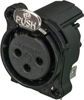 XLR-Stecker Neutrik NC3FBH2-B XLR-Stecker - 1