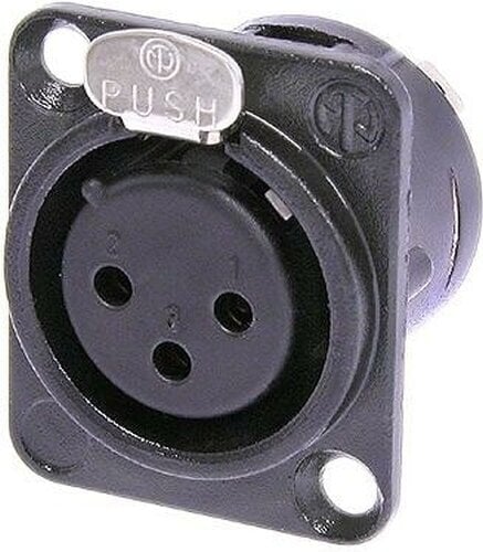XLR-Stecker Neutrik NC3FD-L-BAG-1 XLR-Stecker