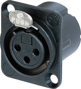 XLR-Stecker Neutrik NC3FD-LX-B XLR-Stecker - 1