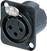 XLR-Stecker Neutrik NC3FD-LX-B XLR-Stecker