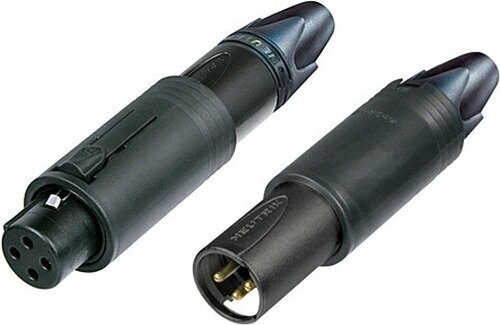 XLR-Stecker Neutrik NC3FM-C-B XLR-Stecker - 1