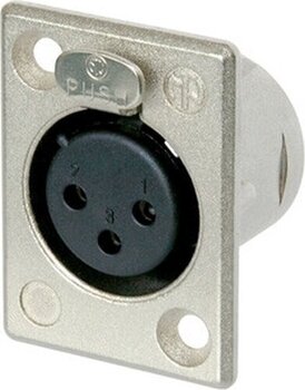 XLR-Stecker Neutrik NC3FP-1 XLR-Stecker - 1