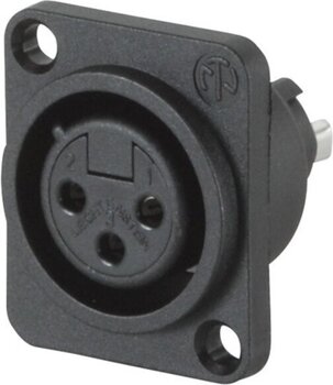XLR-connector Neutrik NC3FPP XLR-connector - 1