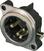 XLR-Stecker Neutrik NC3MBH XLR-Stecker