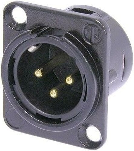 XLR-connector Neutrik NC3MD-L-B-1 XLR-connector