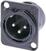 XLR-Stecker/ -Buchsen: Neutrik NC3MD-L-BAG-1 XLR-Stecker XLR-Stecker Neutrik NC3MD-L-BAG-1 XLR-Stecker